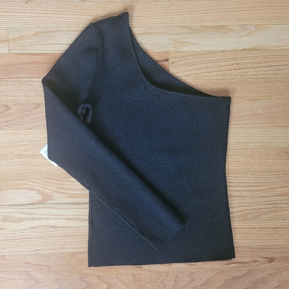 Bailey 44 Ribbed One-Shoulder Top - Picture 11 of 11